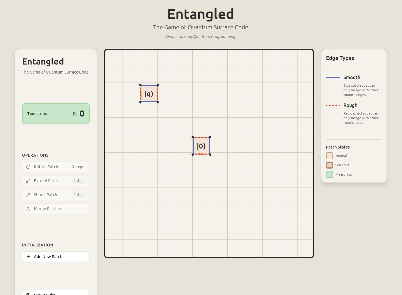 Team 3 — Entangled: The Game of Surface Code preview
